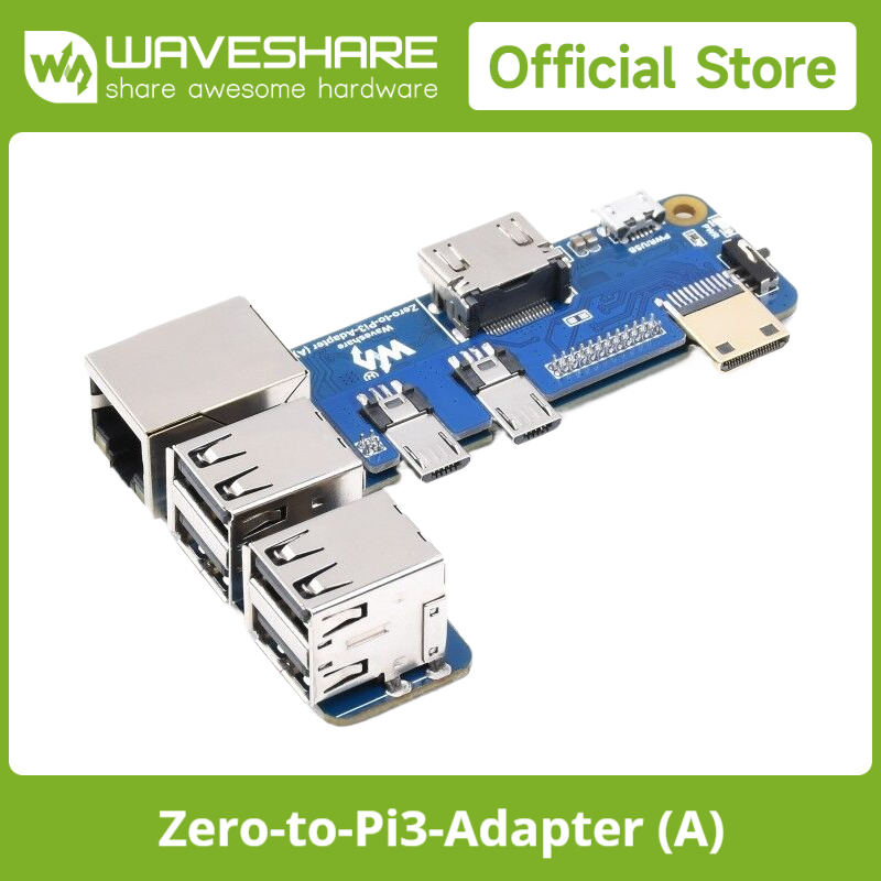 Raspberry Pi Zero - Adaptador Waveshare Raspberry Pi Zero para