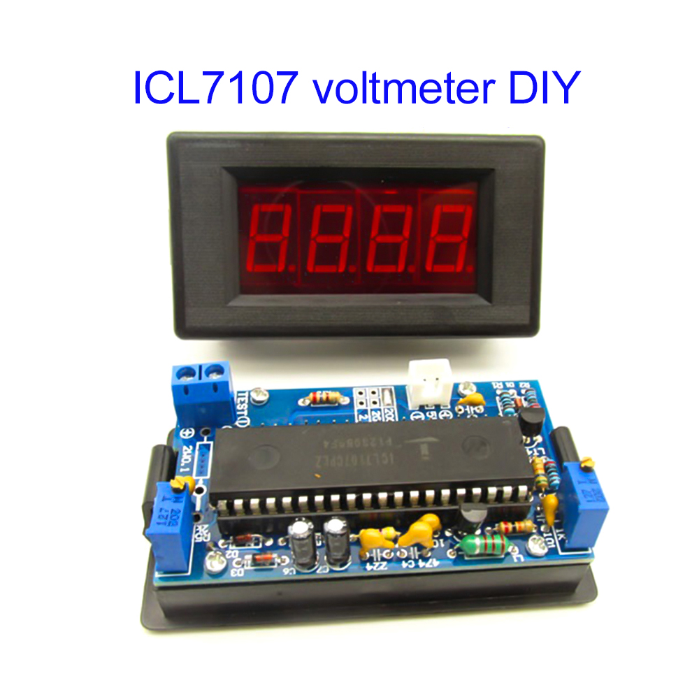 Diy Electronics Gadget - Kit DIY de Peças para Voltímetro