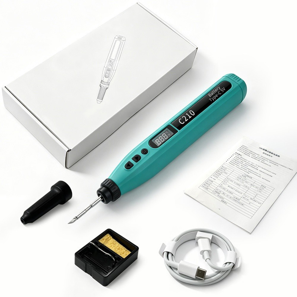Diy Electronics Hobby - Conjunto de ferro de solda digital