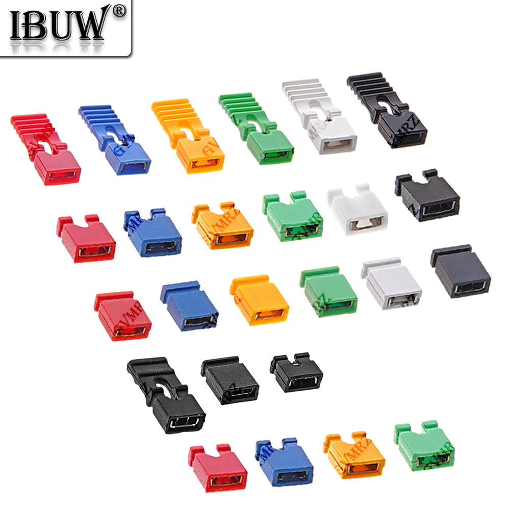 Male Female Header Pin - 100 Peças/lote Conector de Curto-Circuito (Jumper