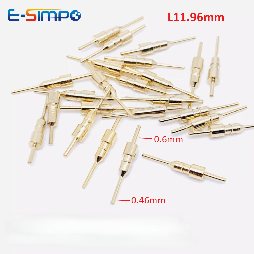 Male Female Header Pin - 300 peças dim0.46-0.6mm furo redondo 2.54mm