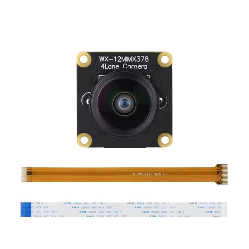 Raspberry Pi Zero - Câmera IMX378-190 12.3MP com Lente Fisheye
