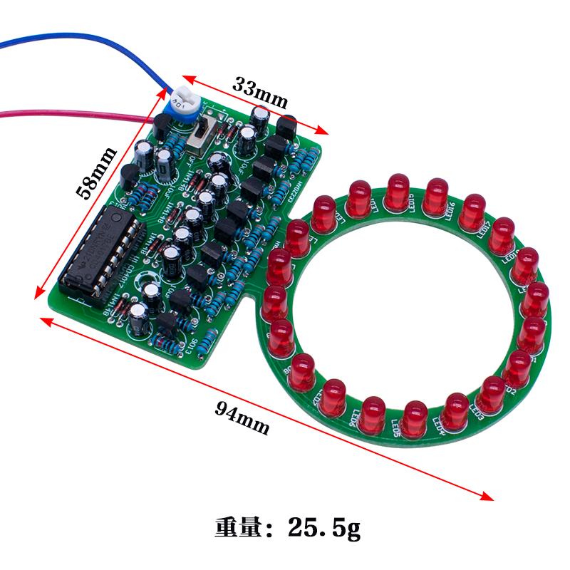 Kit DIY de Lâmpada LED Gradien - Diy Electronics Gadget avaliação e preço