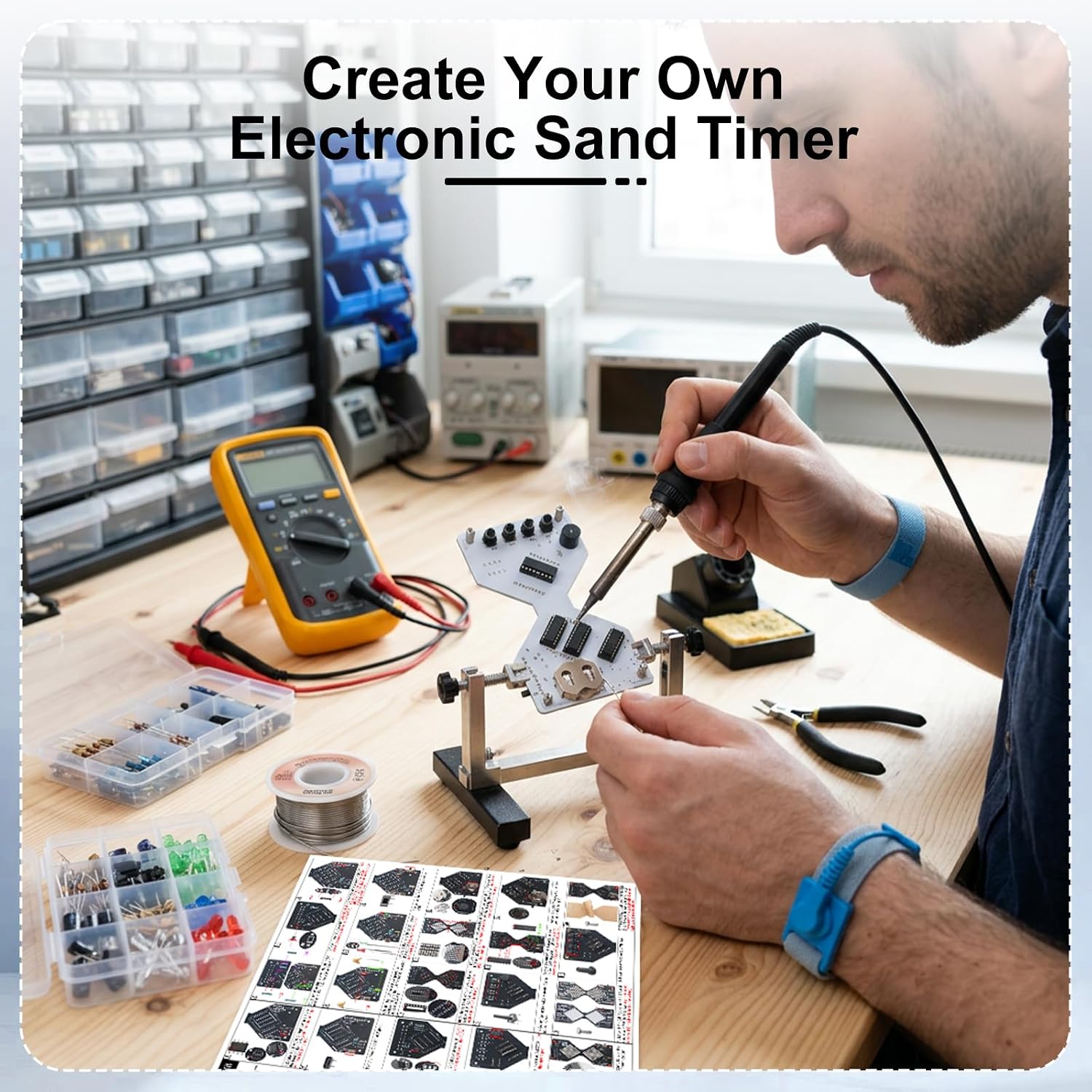 Kit de Soldagem DIY para Ampul - Diy Electronics Kits For Adults avaliação e preço