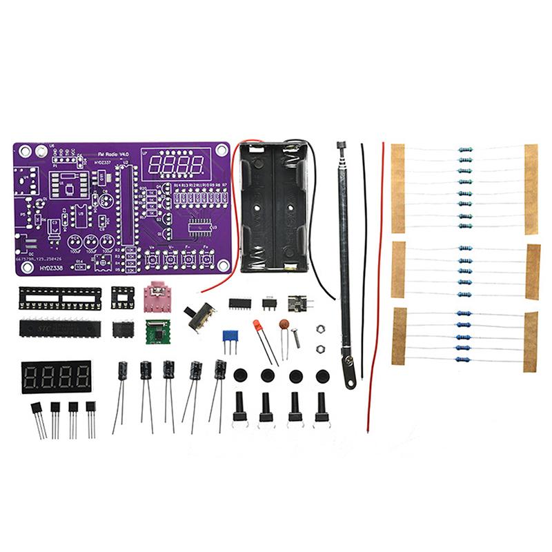 Kit DIY de Rádio FM de Canal D - Diy Electronics Kits For Adults avaliação e preço