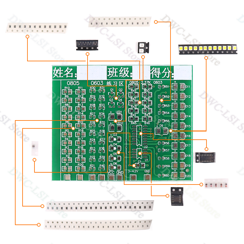 Kit de placa de prática de sol - Diy Electronics Gadget avaliação e preço