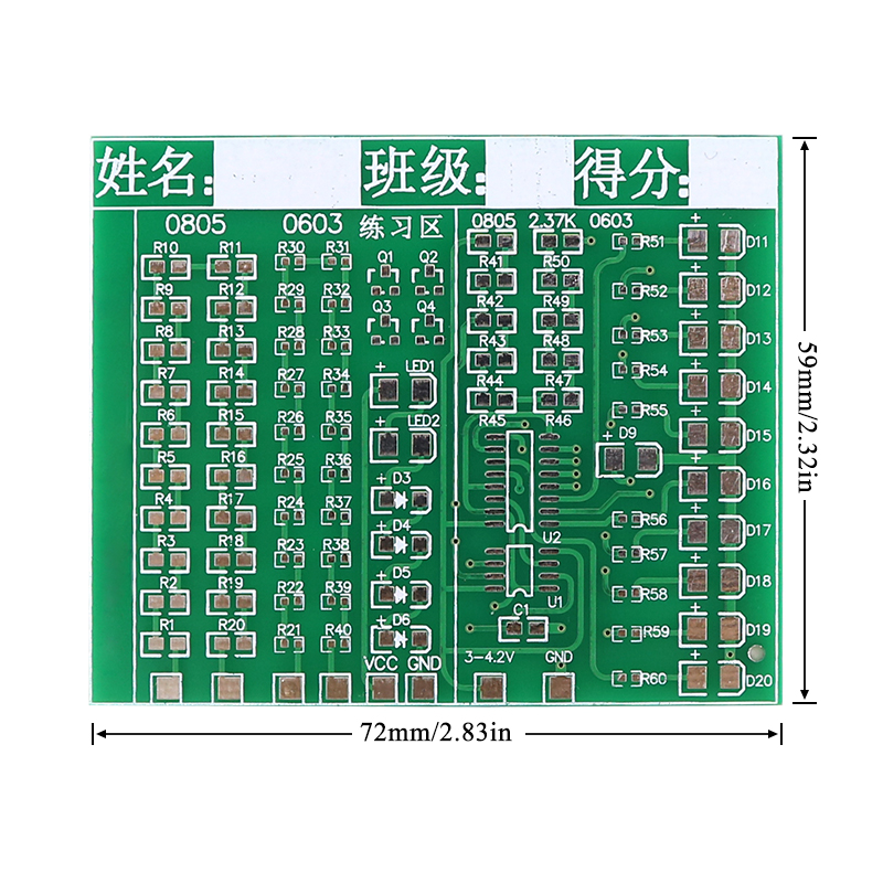 Kit de placa de prática de sol - Diy Electronics Gadget avaliação e preço