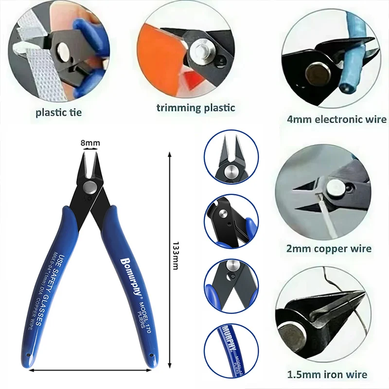 Kit de Alicates Diagonais Elet - Diy Electronics Gadget avaliação e preço