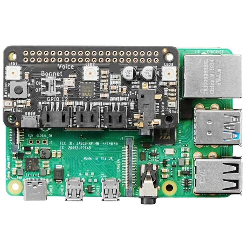 Bonnet FULL-Voice para Raspber - Raspberry Pi Zero avaliação e preço