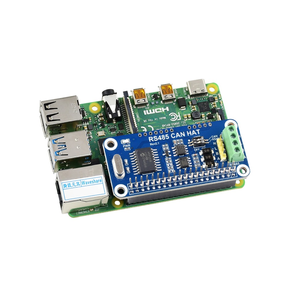 Waveshare RS485 CAN HAT para R - Raspberry Pi Zero avaliação e preço