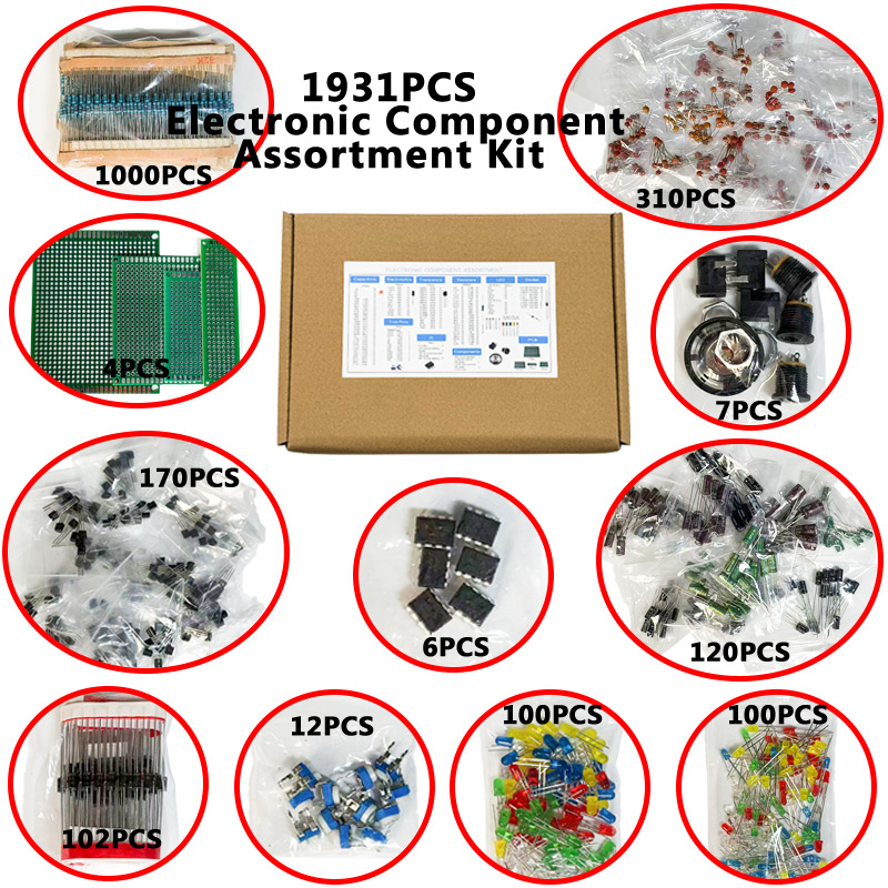 Kit de Componentes Eletrônicos - Diy Electronics Gadget avaliação e preço