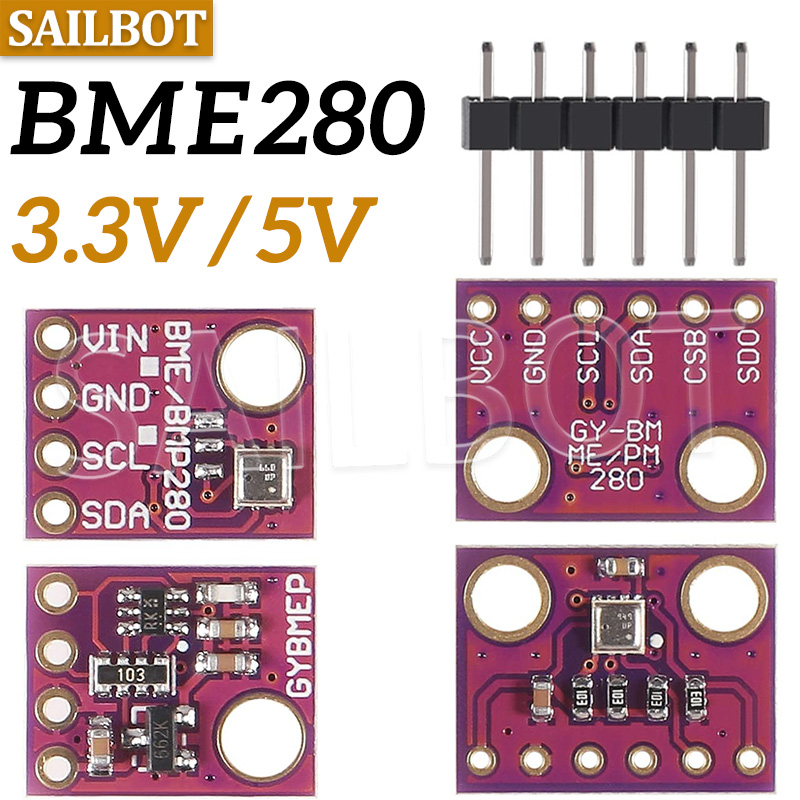 BME280 5V 3.3V Sensor Digital  - Bme280 Humidity Sensor avaliação e preço