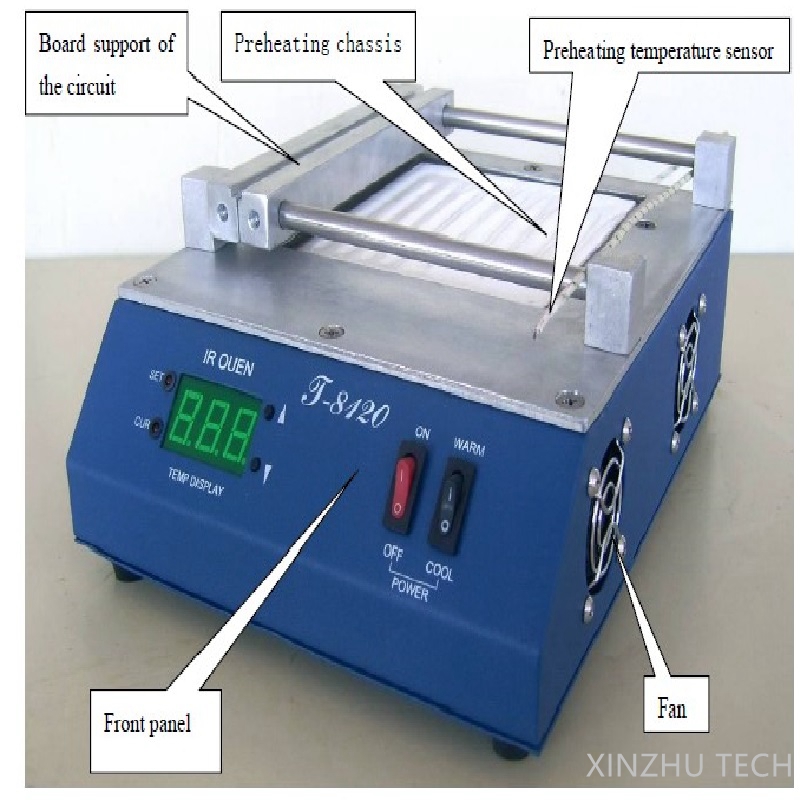 Puhui T-8120 pré-aquecedor ir  - Hot Air Rework Station avaliação e preço